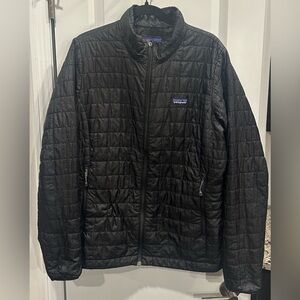 Women’s Patagonia Nano Black Puffer Quilted Jacket 84217- Size XL